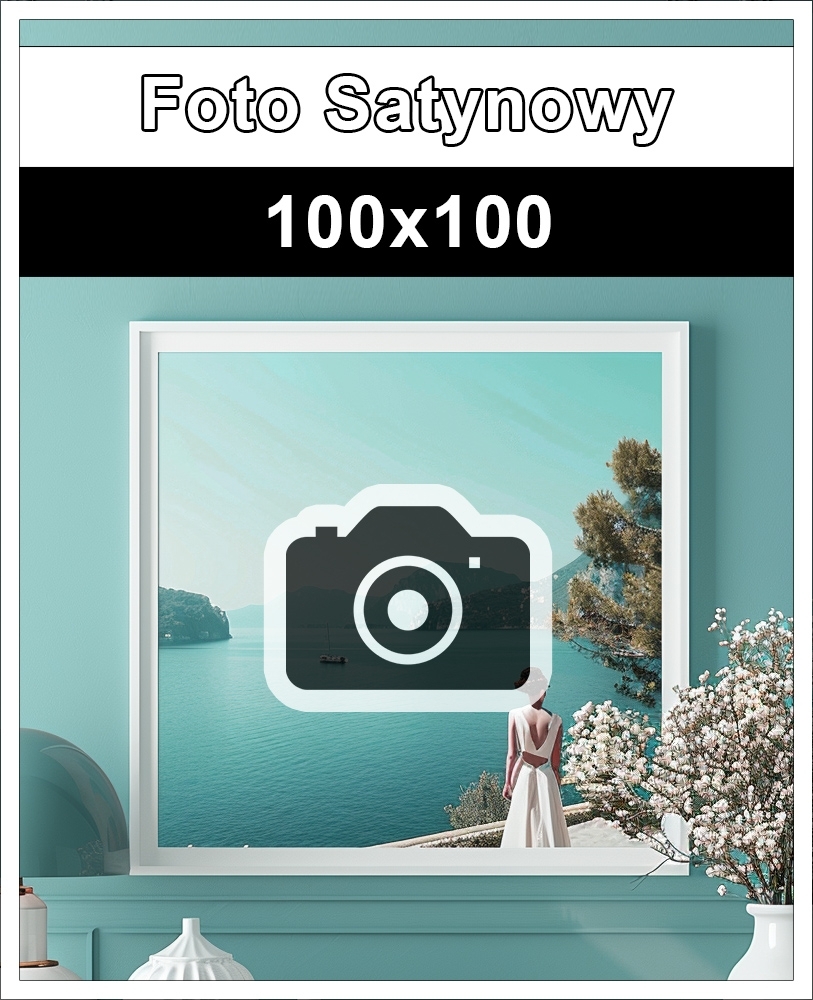 Fotograficzny Satynowy 100x100