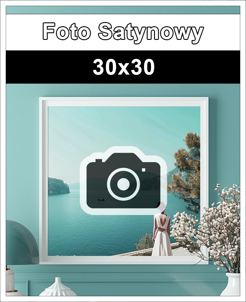 Fotograficzny Satynowy 30x30