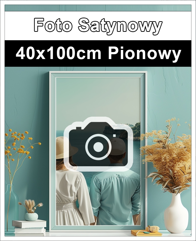 Fotograficzny Satynowy 40x100 pionowy