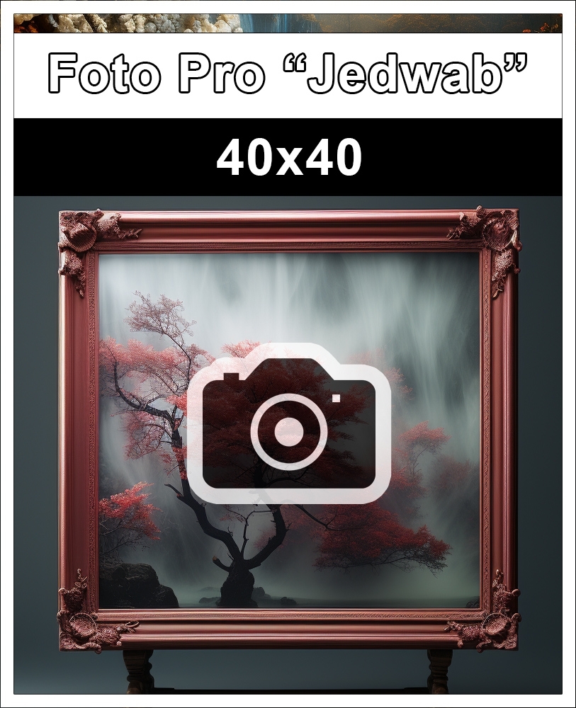 Premium Foto "Jedwab" 40x40