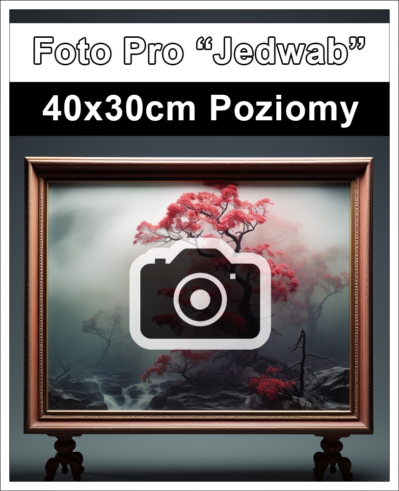 Premium Foto "Jedwab" 40x30 poziomy