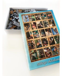 Fotopuzzle 30 elementów w pudełku, 60x42 cm Twój projekt.