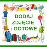 Podkładki z szablonem